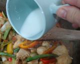 A picture of step 8 of My Chinese Chicken stir fry with mix veg 😀.