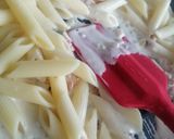Foto del paso 4 de la receta: Penne rigate en salsa carbonara 🍝