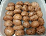 A picture of step 8 of Chestnuts Simmered in their Inner Skins without Baking Soda.