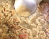 A picture of step 5 of Sukiyaki-Style Beef and Shimeji Mushrooms with Egg.