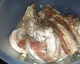 A picture of step 1 of Barbecued Pork Belly.