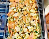 Foto del paso 1 de la receta: Pastel de verduras y pollo