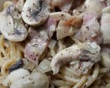 A picture of step 5 of Cheaper Option for Carbonara.