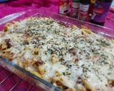 A picture of step 6 of Baked mostaccioli.