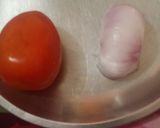 A picture of step 2 of Chana chat.