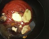 A picture of step 1 of Katsu Sauce.