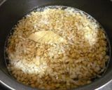 A picture of step 3 of Braised Lentils.