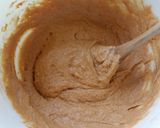A picture of step 3 of Vickys Pumpkin Chocolate Marble Loaf GF DF EF SF NF.