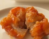 A picture of step 7 of Light and Crunchy Pork and Lotus Root Fritters with Spicy Sweet-and-Sour Sauce.
