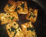 A picture of step 5 of Firm Tofu Steak Seasoned with Black Pepper.