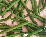 A picture of step 3 of Green Bean Bundles.