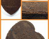 A picture of step 4 of AMIEs VALENTINEs CHOCOLATE Cake.