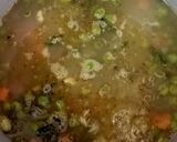 A picture of step 5 of Veg rice.