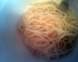 A picture of step 6 of Spaghetti, Brie & Broccoli Frittata.