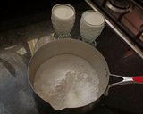 صورة لخطوة 1 من وصفة تحلية جوز الهند و صوص الشوكولاطة 🥥🍫