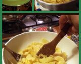A picture of step 2 of AMIEs PAPPARDELLE with BUTTER & PARMESAN.