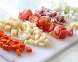A picture of step 1 of Great with Seasonal Tomatoes: Minestrone.