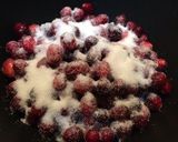 A picture of step 2 of Easy Cranberry Jam.