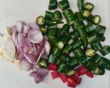 Foto langkah ke 1 dari resep Tempe Kecap Cabe Ijo.