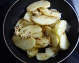 A picture of step 2 of Cinnamon Apple Cake with Pancake Mix in Rice Cooker.