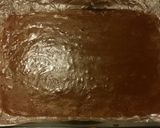 A picture of step 6 of Taisen's mint chocolate fudge.