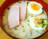 A picture of step 3 of Really Easy Tonkotsu (Pork Bone) Ramen Soup.
