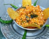 A picture of step 5 of Sabudana khichdi for fasting (soap grains polenta).