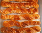 A picture of step 14 of Twisted Bread Using a Chocolate Fold-in Sheet.