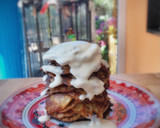 Foto del paso 7 de la receta: Tortitas de calabacín con crema agria casera (en Thermomix)