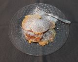 Pas rețetă Pancakes cu ciocolată albă 10 fotografie
