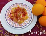 A picture of step 3 of Mandarin Salad with Sumac.