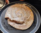 A picture of step 2 of Ragi dosa (healthy millet dosa).