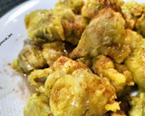 Foto del paso 7 de la receta: Alcachofas en tempura de azafrán al pimentón con miel y Pedro Ximénez