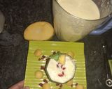 A picture of step 4 of Mango shake.