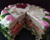 A picture of step 11 of Dhokla Cake.