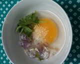 Hình bước làm 2 của món Trứng vịt chưng óc heo