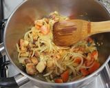 A picture of step 5 of Filippino Mung Bean Soup.