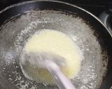 A picture of step 1 of Chocolate sooji halwa.