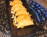 A picture of step 11 of Mava gujiya.