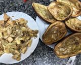 Foto del paso 1 de la receta: 624. Berenjenas rellenas de bacalao (principal pescado)