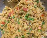 A picture of step 7 of Matar Poha.