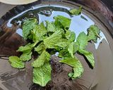 A picture of step 4 of Pudina Kobbari Pachadi/Mint Coconut Chutney (South India Special).
