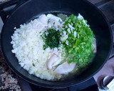 Foto del paso 6 de la receta: Arroz con roux de curry japonés, huevas y cocochas de calamar