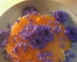 Une image de l'étape 1 de Mousse Petit Trianon à l'orange et au bleuet.