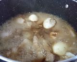 Hình bước làm 1 của món Thịt trứng kho coca