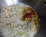 A picture of step 7 of Curd eggplant sabji.