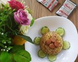 Foto langkah ke 6 dari resep Nasi Goreng Telur Sosis.