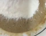 A picture of step 2 of Subway style white chocolate chip cookie.