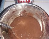 Foto langkah ke 4 dari resep Bronies coklat almond (kukus).