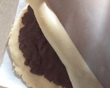 A picture of step 10 of Choco vanilla pinwheel.